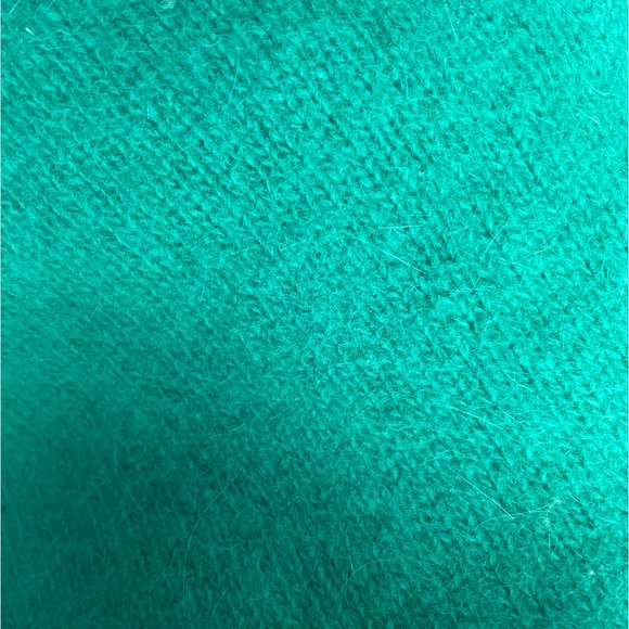 Vintage green ballet wrap sweater - Picture 3 of 3